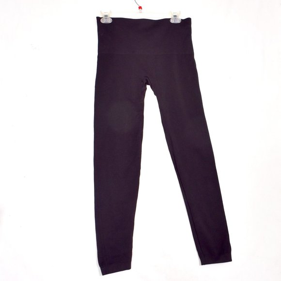Spanx Pants Black Ankle Length Skinny Ponte Leggings Size XL - Picture 1 of 5